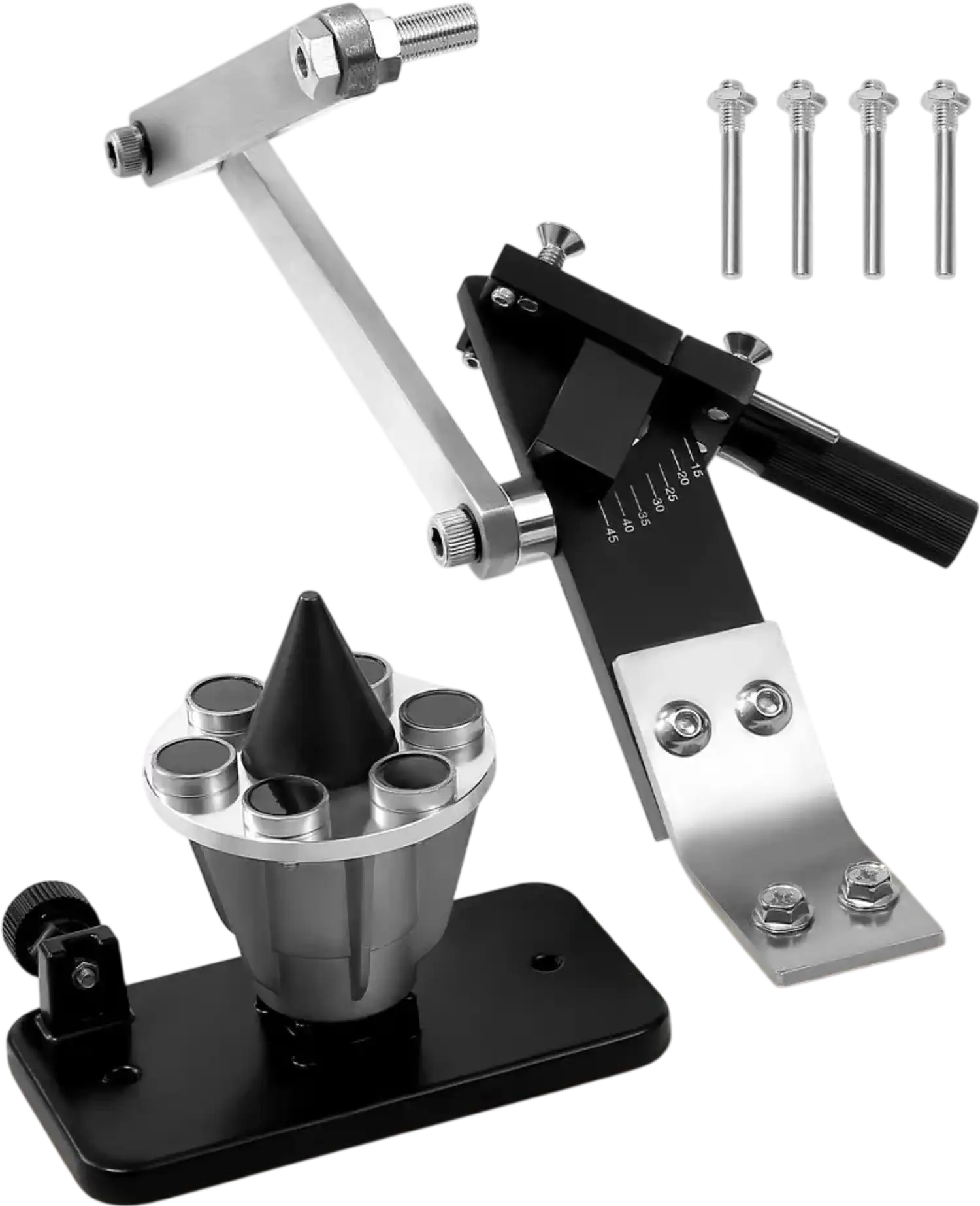 Vevor Lawn Mower Blade Sharpener Adjustable 15° to 45° with Balancer New