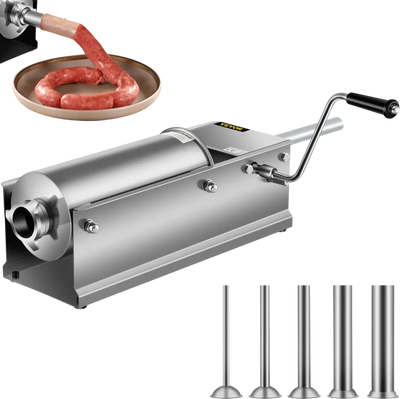 Vevor Sausage Stuffer 5 L / 11 lbs Horizontal Manual Machine New