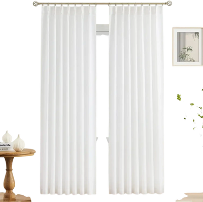 Vevor Sheer Curtains White 52