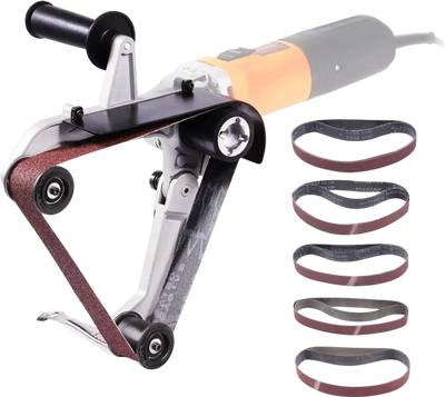Vevor Belt Sander Adapter Angle Grinder Pipe Polishing Attachment New