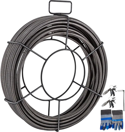 Vevor Drain Cleaning Cable 100' x 3/8