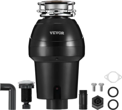 Vevor Garbage Disposal 1.25HP Continuous Feed Food Waste Disposer New