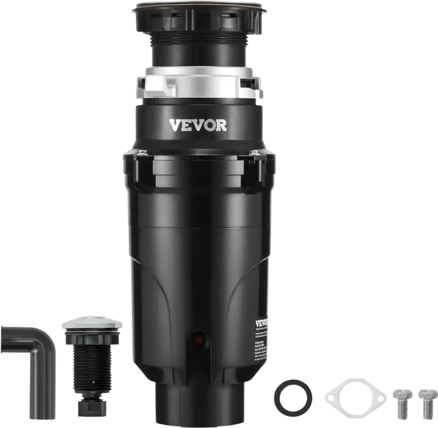 Vevor Garbage Disposal 1/2 HP Continuous Feed Food Waste Disposer New