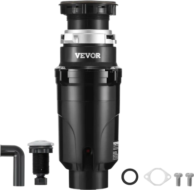 Vevor Garbage Disposal 1/2 HP Continuous Feed Food Waste Disposer New