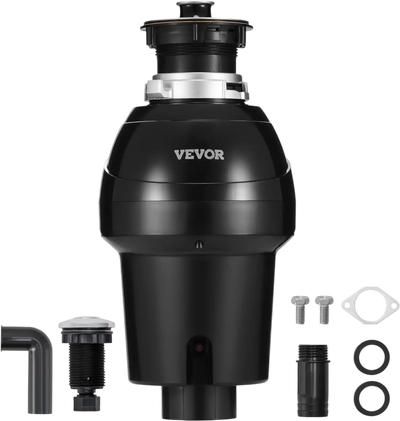 Vevor Garbage Disposal 1 HP Continuous Feed Food Waste Disposer New