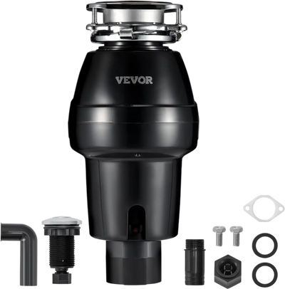 Vevor Garbage Disposal 3/4 HP Continuous Feed Food Waste Disposer New
