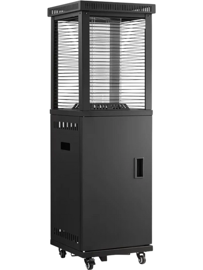 Vevor Patio Heater 41000 BTU Outdoor Propane Heater with Casters Black New