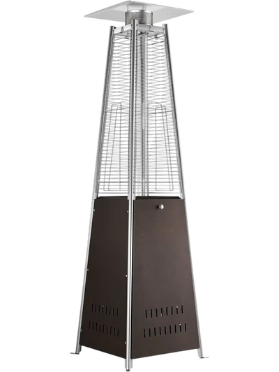 Vevor Patio Heater 48,000 BTU Outdoor Propane Heater with Wheels Bronze New