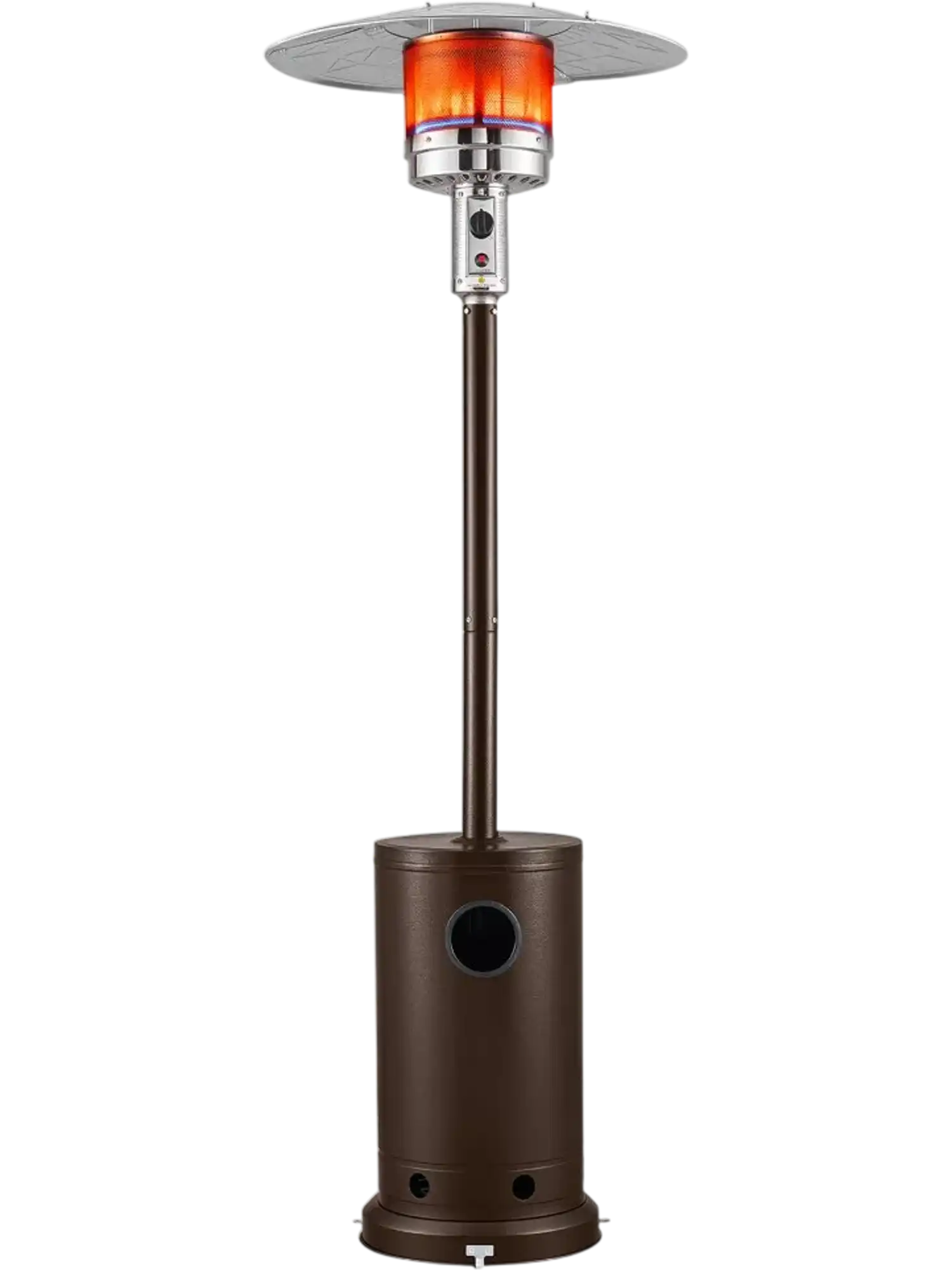 Vevor Patio Heater 50,000 BTU Outdoor Propane Heater with Wheels Bronze New