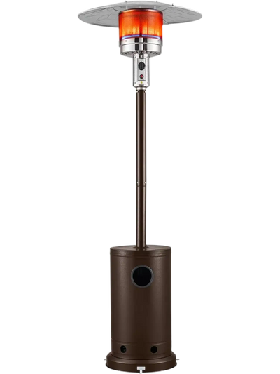 Vevor Patio Heater 50,000 BTU Outdoor Propane Heater with Wheels Bronze New