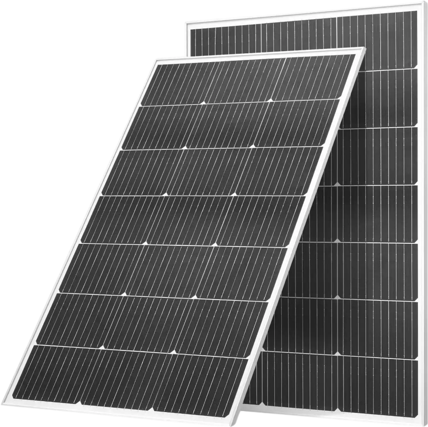 Vevor Solar Panels 2 x 100W Monocrystalline MC4 IP65 Waterproof for RV Boat Rooftop Off-Grid New