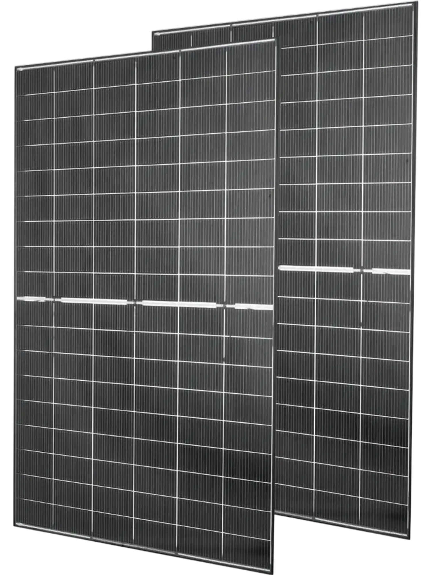 Vevor Solar Panel 2-Piece 400W Bifacial Monocrystalline Off-Grid Panel Set New