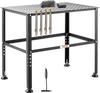 VEVOR Welding Table 36" x 24", 800LBS Capacity Welding Workbench Table, Heavy-Duty Work Bench with 0.63" Fixture Holes and Non-slip Foot Pads for Welding Assembly Repair Works