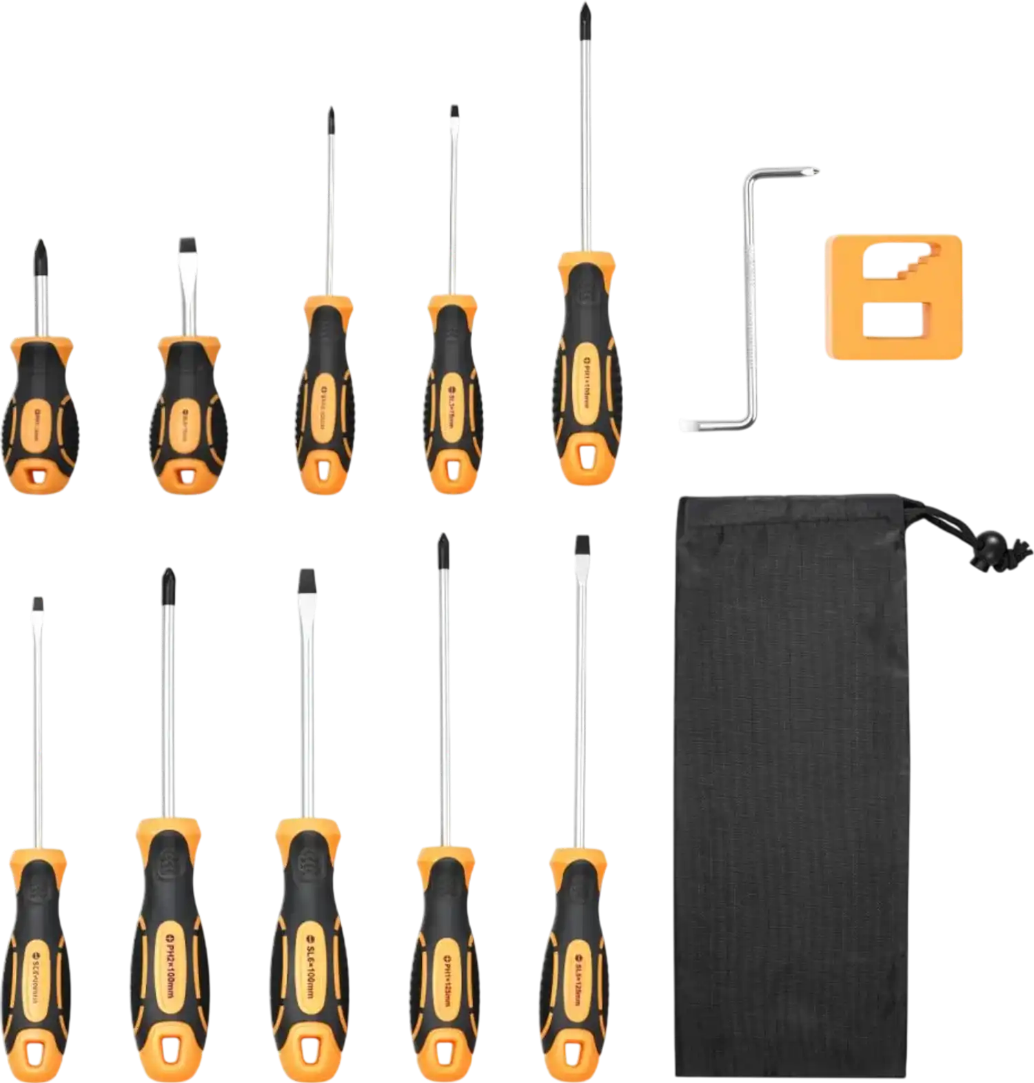 Vevor Screwdriver Set 12-Piece Magnetic Tip Repair Tool Kit New
