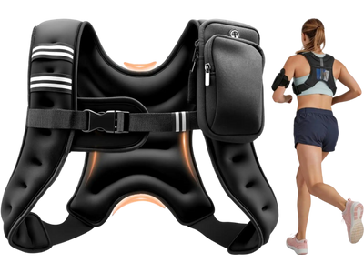 Vevor Weighted Vest 6 lbs Adjustable Workout Vest New