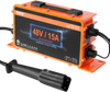 VEVOR 48 Volt Golf Cart Battery Charger, 15 AMP, Smart Battery Charger with G29 Plug, Compatible with Lead-Acid AGM/GEL/EFB MF Flooded NMC LiFePO4 Batteries for Yamaha, IP67 Waterproof ETL Certified