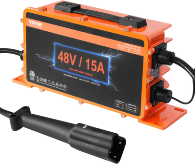 Vevor Golf Cart Battery Charger 48V 15A Smart Charger for Yamaha G29 New