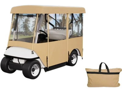 Vevor Golf Cart Enclosure 4-Passenger Waterproof Driving Cover New