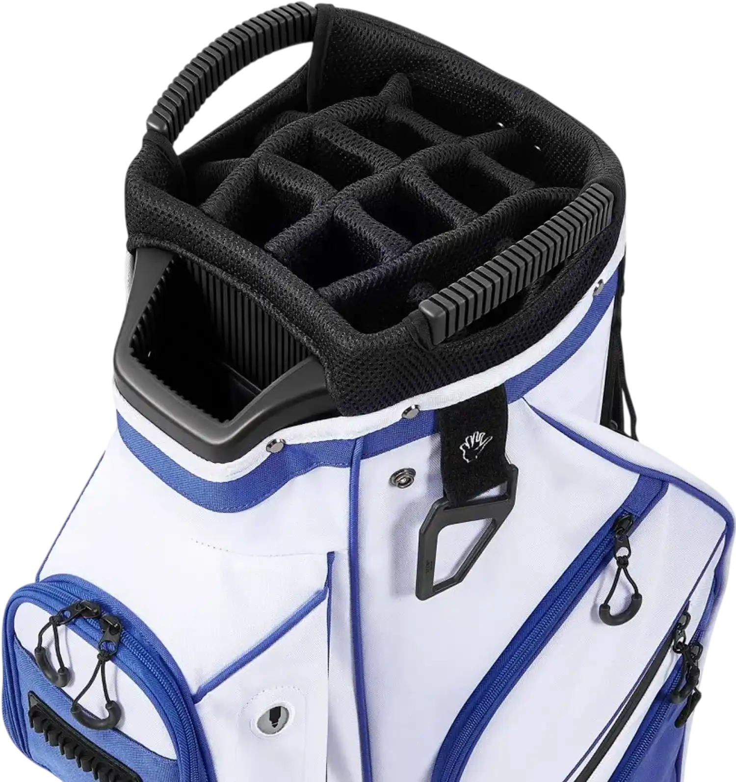 Vevor Golf Cart Bag 15-Way Top Divider Organizer with Storage Pockets Rain Hood New
