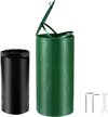 VEVOR Dog Poop Trash Can with 50 Liner Bags, 11.5 Gallons Outdoor Dog Waste Bin with Lid & Liner Clip for Pet Waste Station, Dog Waste Disposal Container for Garden Backyard Park