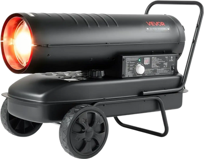 Vevor Kerosene Heater 125000 BTU Forced Air Diesel Torpedo Space Heater New