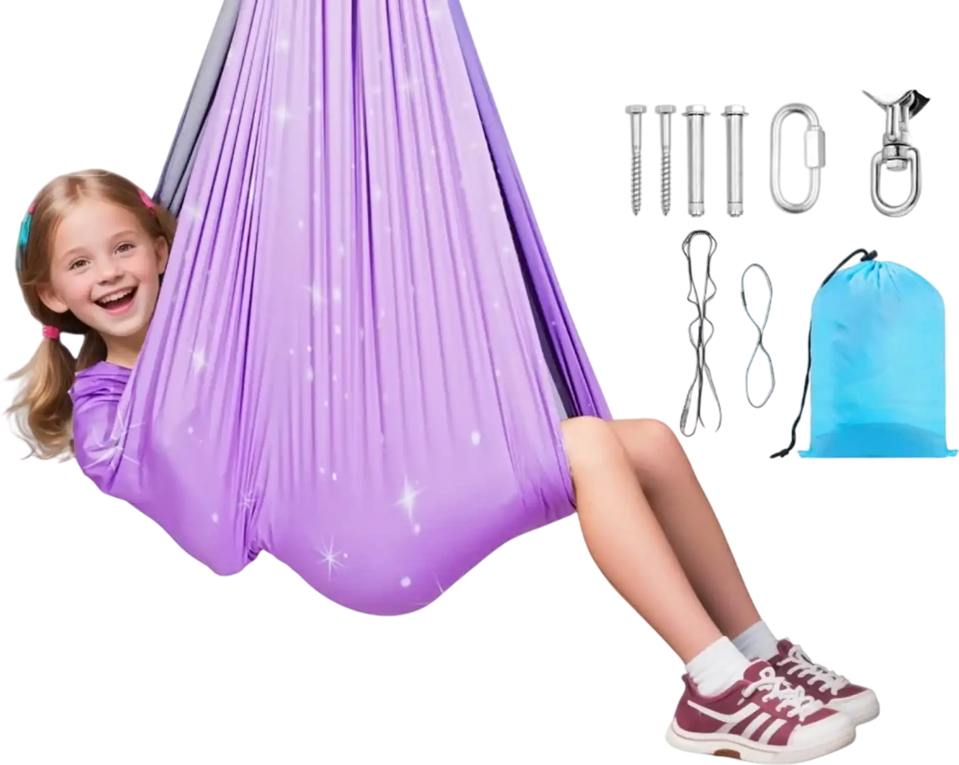 Vevor Sensory Swing Indoor Outdoor Hammock 55.1