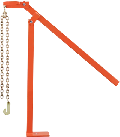 VEVOR 32 in T Post Puller, Heavy Duty Fence Post Puller with 43 in Lifting Chain, Rust-Resistant Steel, Labor-Saving T-Post Remover Tool for Round Fence Posts, Sign Posts & Tree Stumps