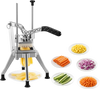 VEVOR French Fry Cutter, 1/4" Blade Commercial Potato Chopper, Lever-Action Vegetable Dicer with Ergonomic Handle, Stainless Steel Potato Slicer for Thin Cut Fries, Onion, Carrots, Bell Pepper
