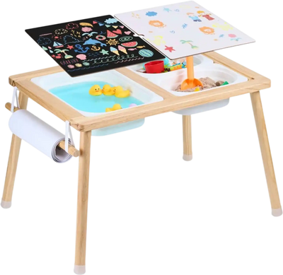 Vevor Sensory Table Kids Activity Sand and Water Play Table New