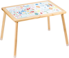 VEVOR Sensory Table for Toddlers, Kids Activity Table with Double-Sided Tabletop & Non-Slip Feet, Indoor/Outdoor Play Activity Table, Wooden Sensory Table for Drawing Studying, Ideal Gift for Boy Girl