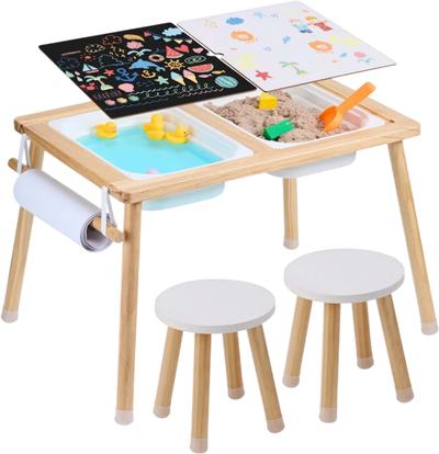 Vevor Sensory Table Kids Table and Chair Set New