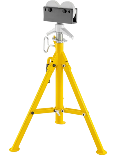 VEVOR 0.5-12 inch Roller Pipe Stand Adjustable Height 32\
