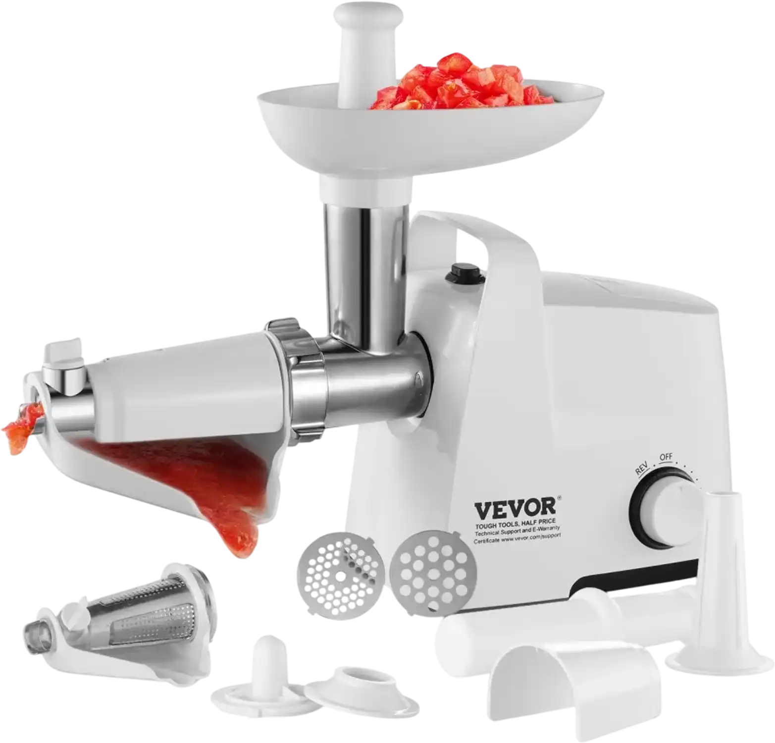 Vevor Electric Tomato Strainer 300W 4 lbs/min Tomato Sauce Maker New