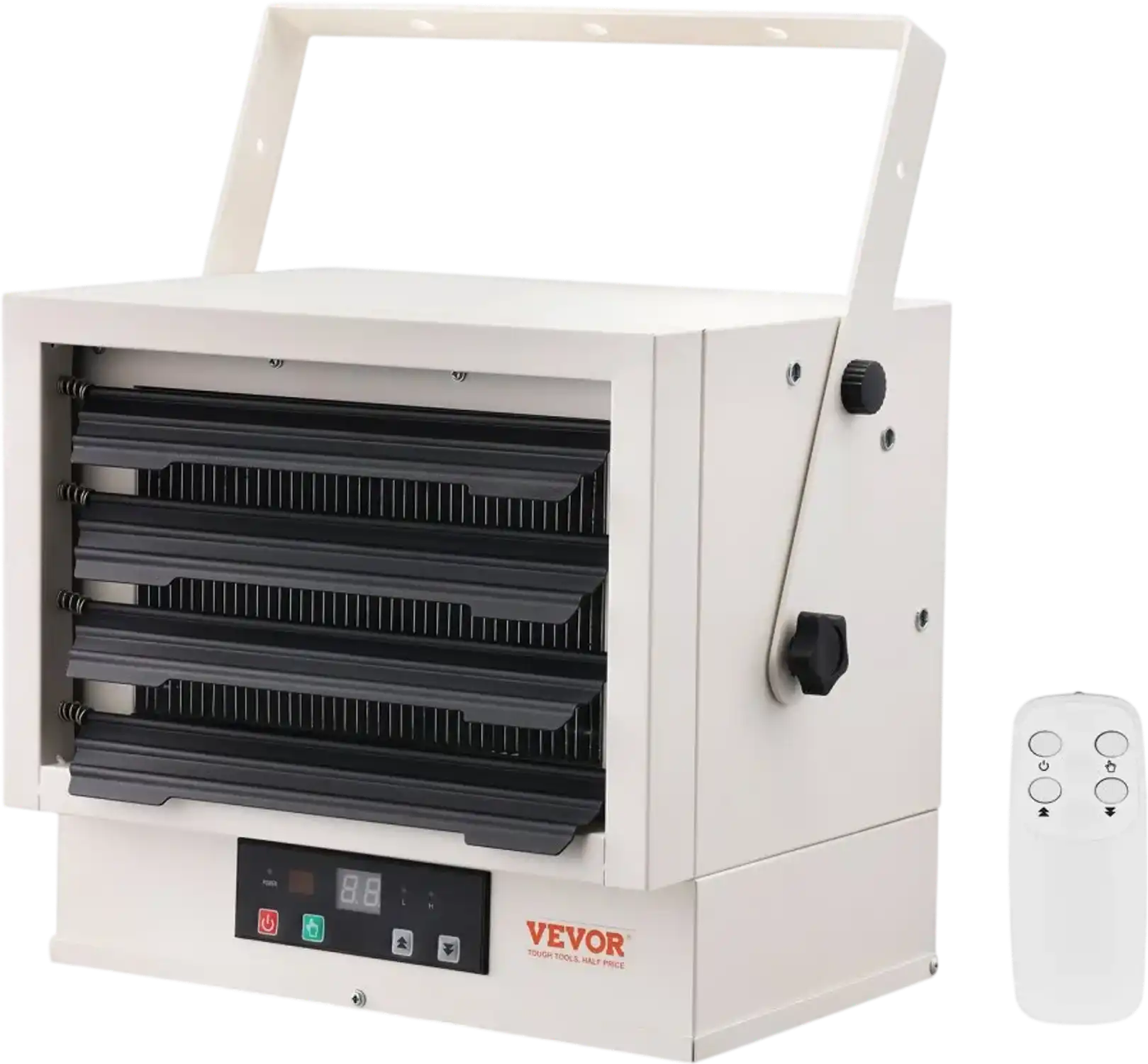 Vevor Electric Garage Heater 7500W Wall/Ceiling Mount Shop Heater with Remote Control New