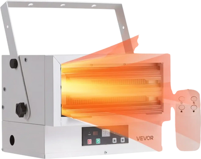 Vevor Electric Garage Heater 5000W Ceiling Mounted Shop Heater with Remote Control New