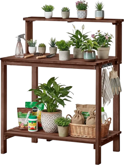 Vevor Potting Bench Outdoor Gardening Workstation with 36 x 20