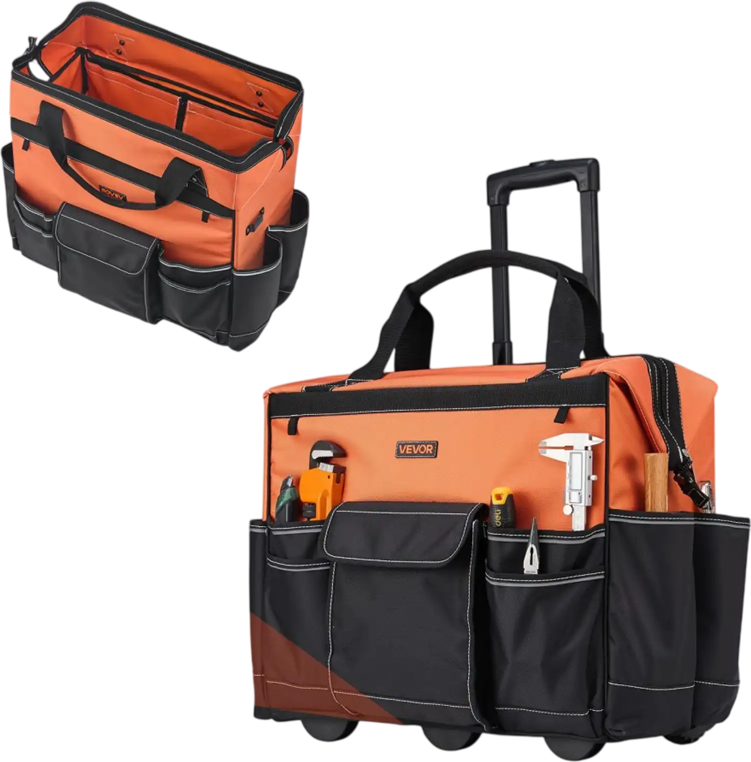 Vevor Rolling Tool Bag Heavy-Duty Tool Organizer with Wheels 20