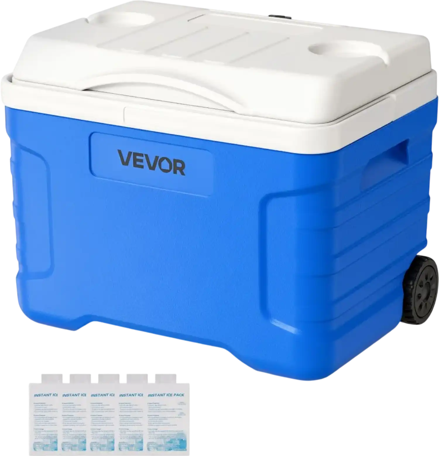 Vevor Wheeled Cooler 21QT Portable Rolling Hard Cooler New