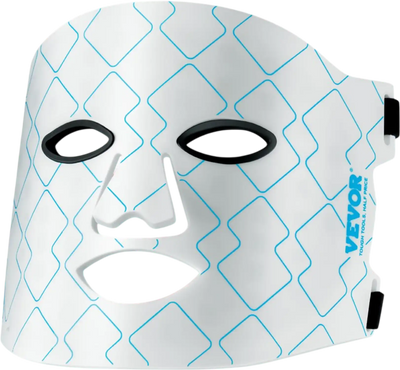 Vevor Light Therapy Mask 7-Color LED Face Mask with 850nm Near-Infrared New