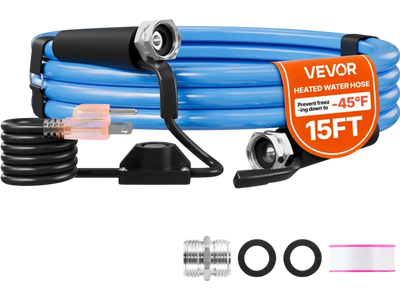 Vevor Heated Water Hose 15' RV Drinking Water Hose New