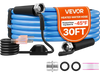 VEVOR 30FT Heated Water Hose for RV Antifreeze to -45°F Drinking Water Hose, 1/2" ID, Smooth Surface, Built-in Thermostat, Freeze & Leak-Proof, Lead and BPA Free, Fast Heating for RV Camping Garden