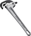 VEVOR Pipe Wrench, 14" Aluminum Straight Pipe Wrench, Automatic Jaw Adjustment, Adjustable Plumbing Wrench, Easy to Carry, Ergonomic Handle, Hangable Design, for Water Pipes, Automotive Repairs