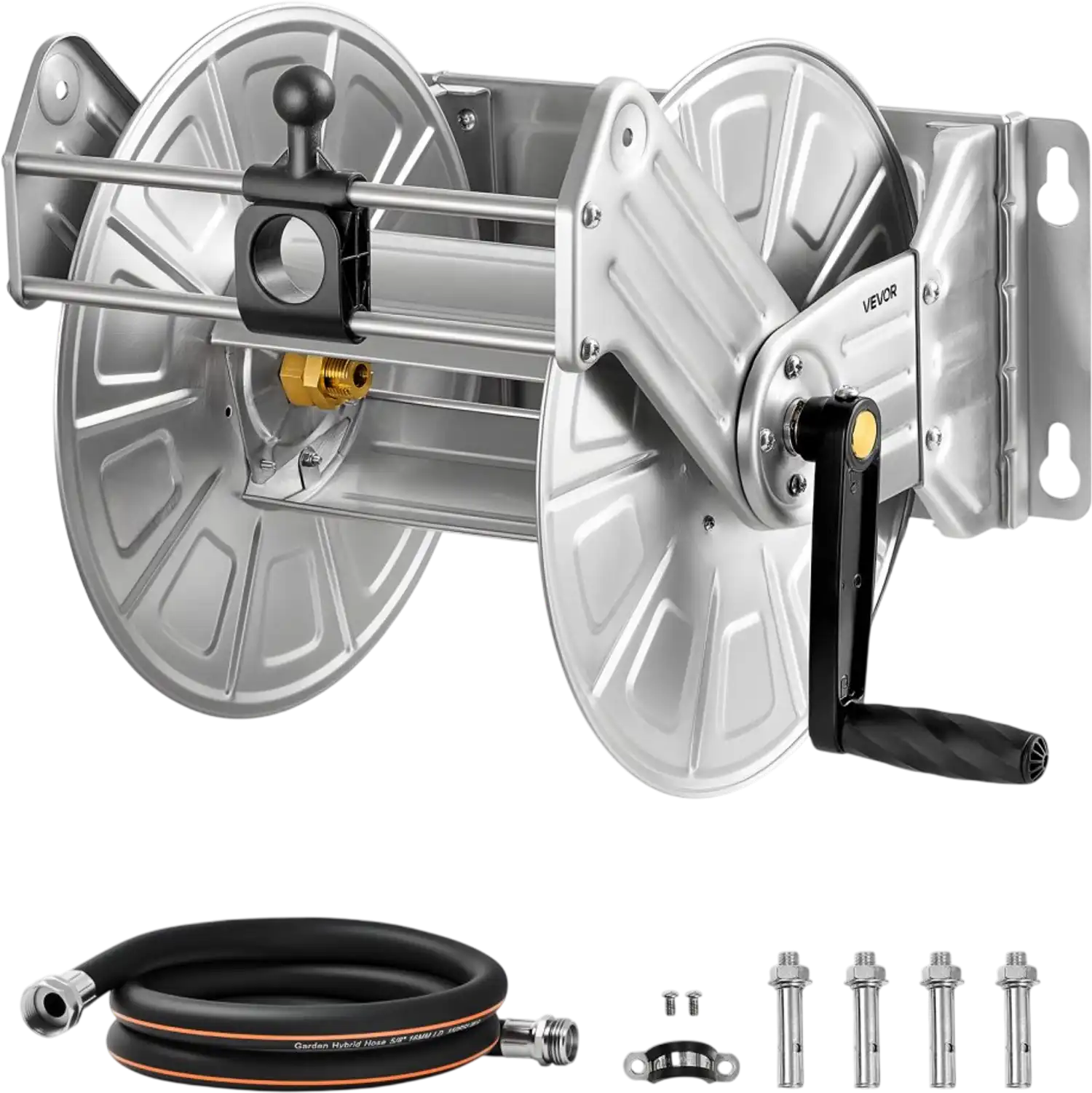 Vevor Hose Reel Wall Mounted Garden 150' 5/8