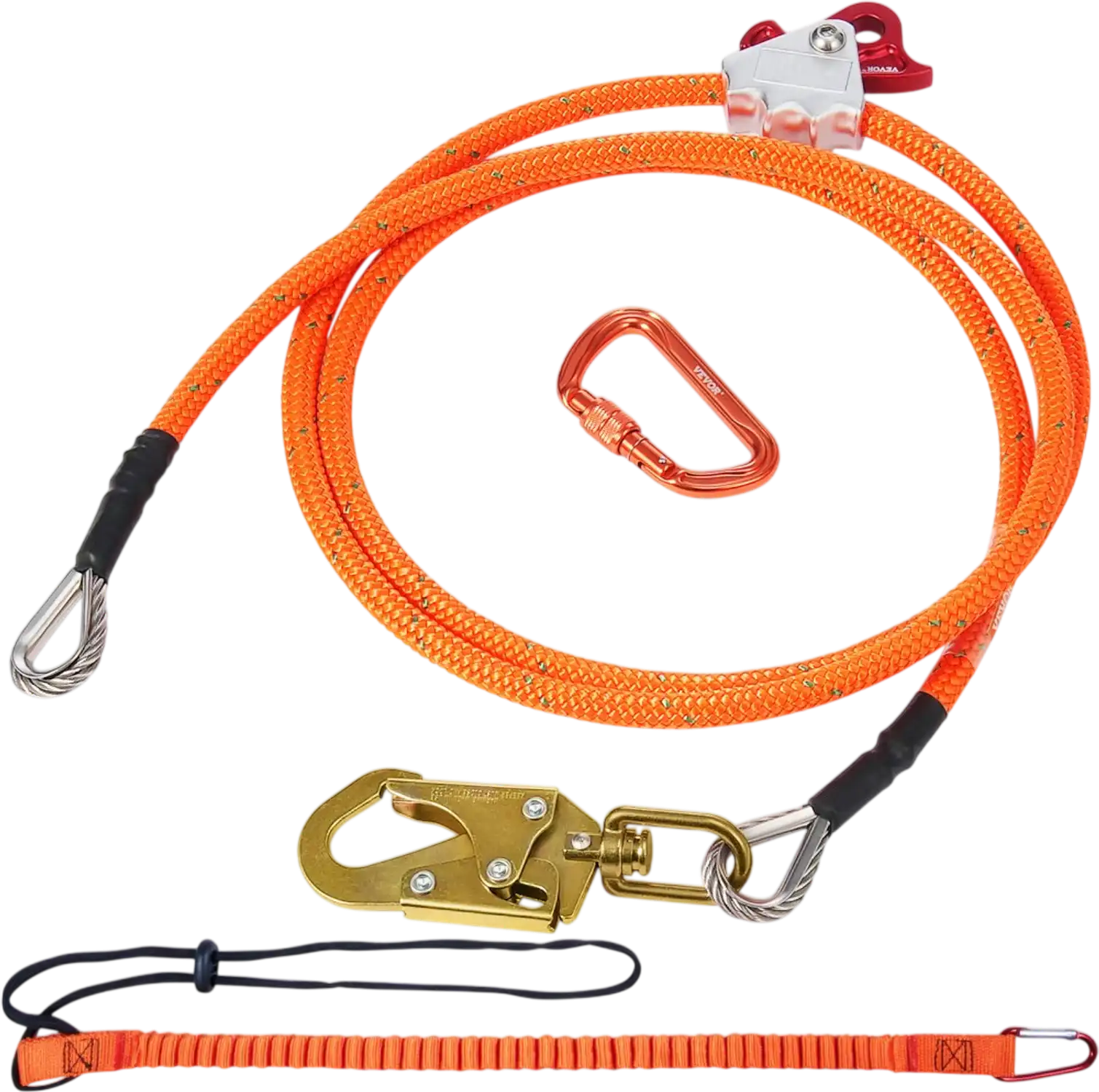 Vevor Flipline Steel Core Tree Climbing 10' 16 mm New