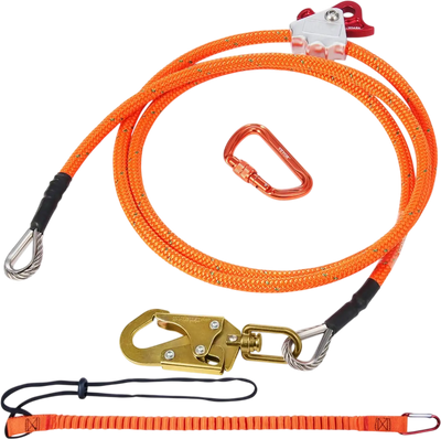 Vevor Flipline Steel Core Tree Climbing 10' 16 mm New