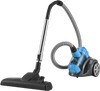 VEVOR Canister Vacuum Cleaner 1000W 17 kPa Portable Bagless Canister Vacuum, for Carpets, Hardwood Floors, Pet Hair, Adjustable Strong Suction, Easy-to-Clean Filter, with Hose, Cleaning Attachments
