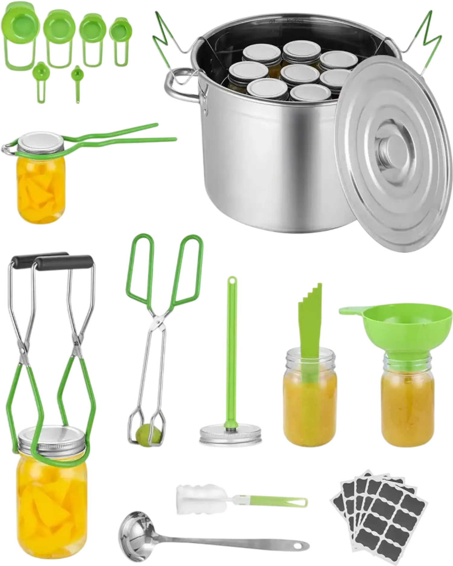 Vevor Canning Kit 11-Piece Stainless Steel Water Bath Starter Set New