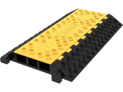 Vevor Cable Protector Ramp 3-Channel Rubber Guard 37