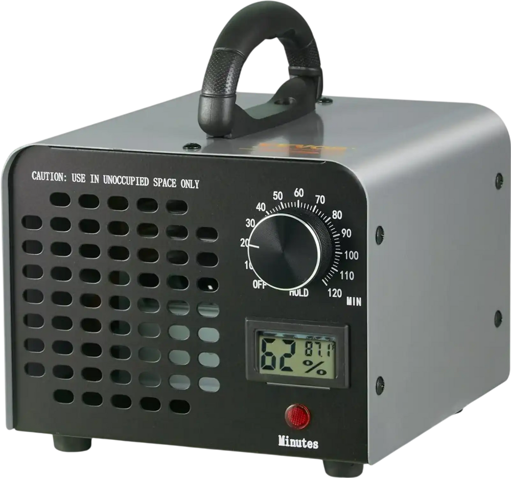 VEVOR Ozone Generator, 36000mg/h Ozone Machine Odor Remover, High Capacity Commercial/Industrial Ozone Generator Machine, Home Air Ionizers Deodorizer with 0-120 min Time Setting for Rooms, Cars, Pets