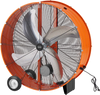 VEVOR Industrial Shop Fan, 42 Inch Floor Drum Fan, High Velocity 16100 CFM, Heavy Duty Aluminum Blades, 2 Speeds, with Handle, Ideal for Commercial, Garage, Warehouse, Basement, Workshop, Factory